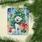 Edge Collections - 2.80" X 0.15" - Multicolor - Cute Bichon Frise Dog Christmas Tree Ornament - 1 Piece